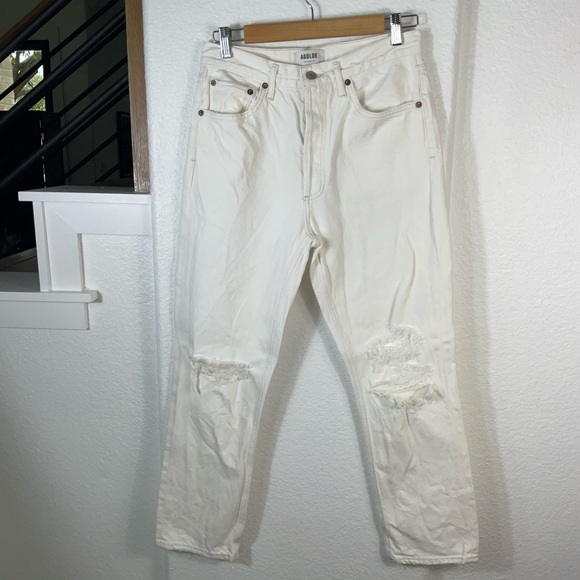 AGOLDE Riley Ripped Jeans - Picture 2 of 7